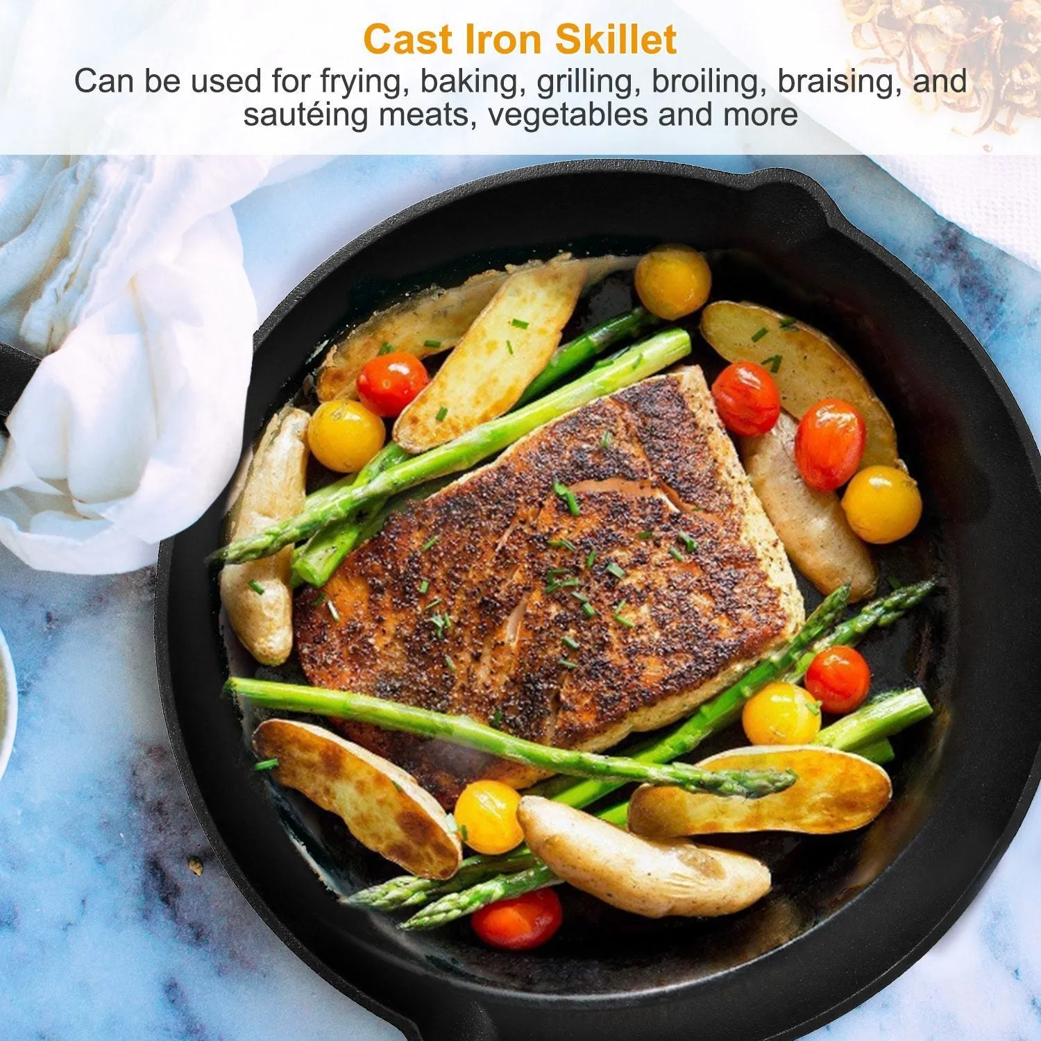 Non-Stick Oven Safe Cookware Frying Pan