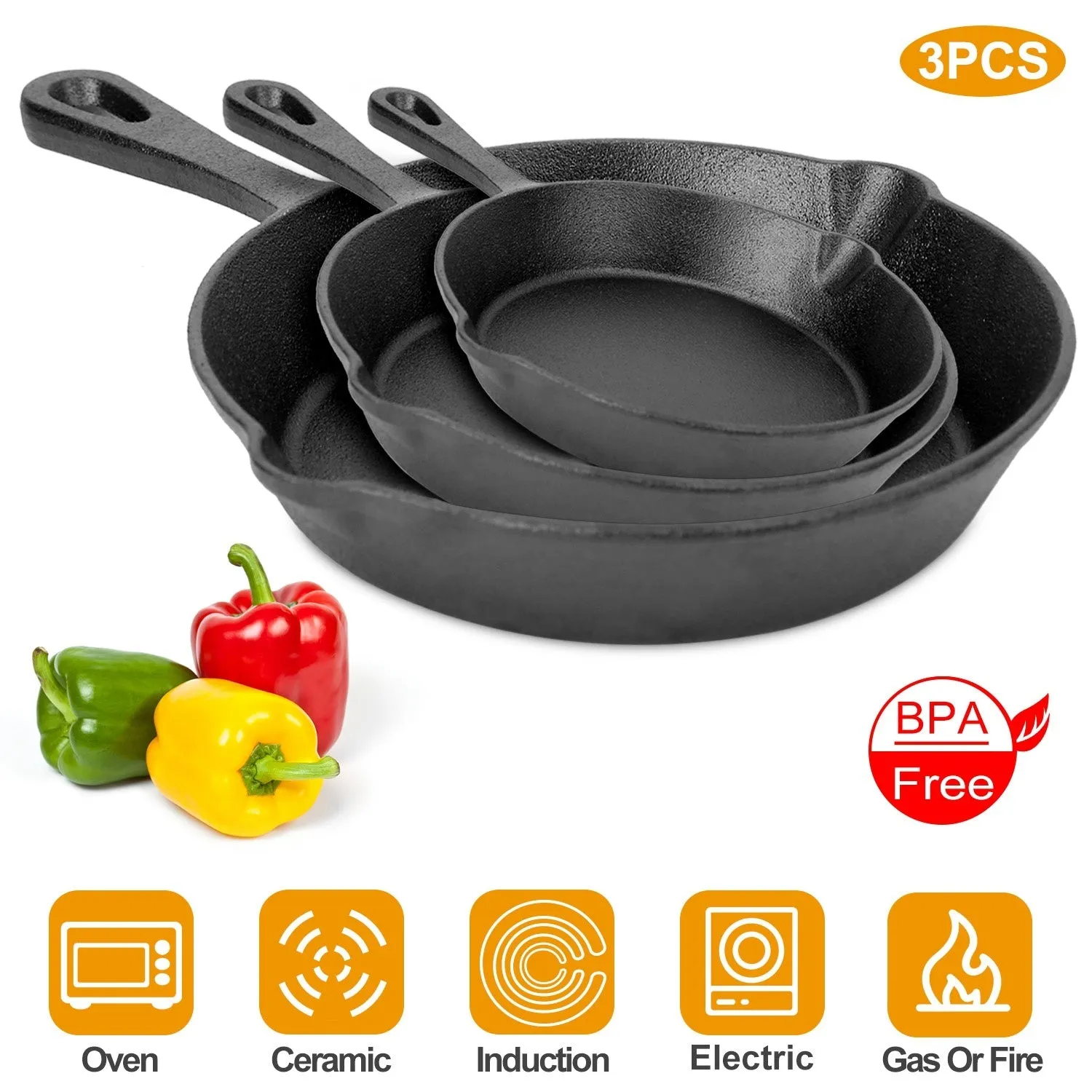 Non-Stick Oven Safe Cookware Frying Pan