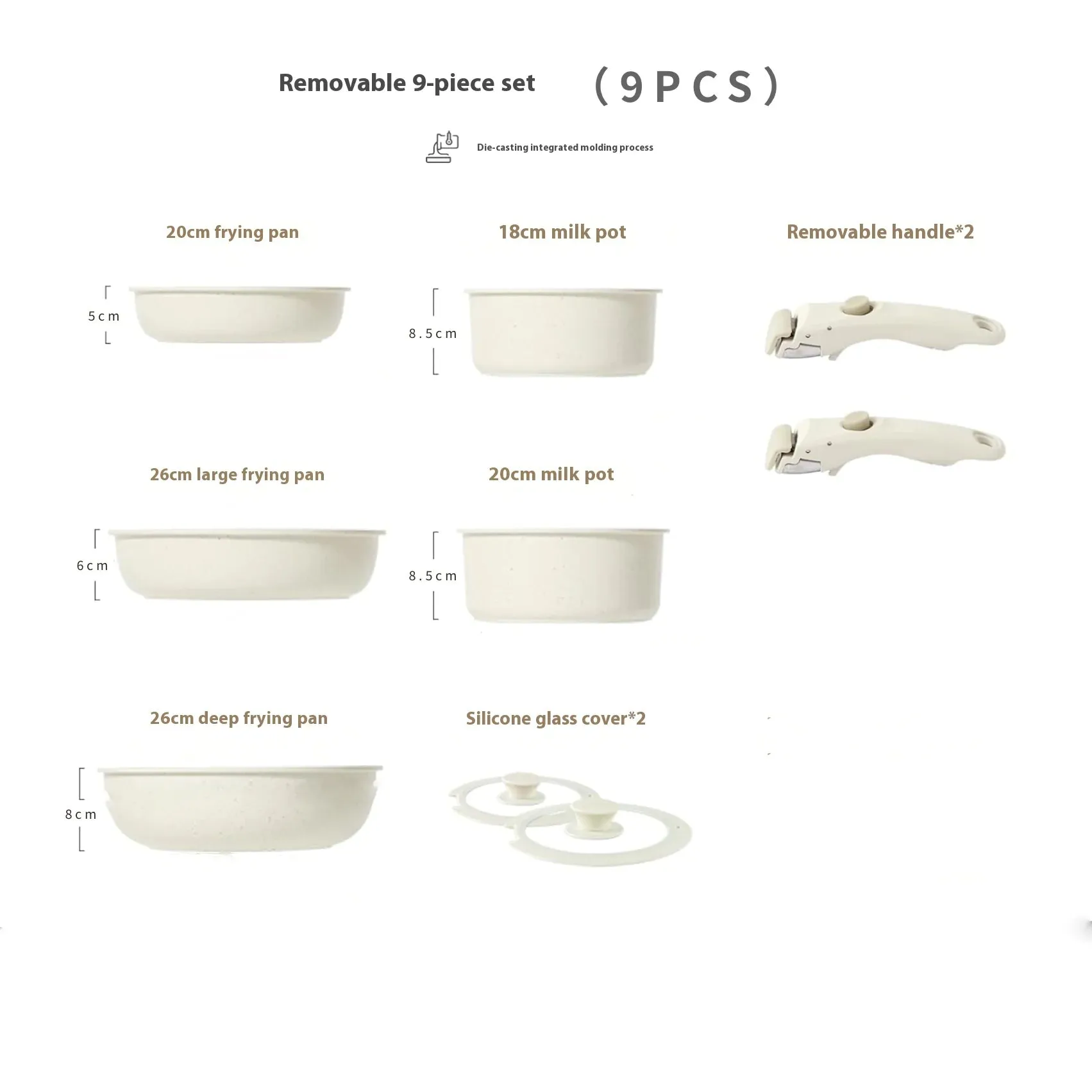 Non-Stick Pot and Steamer Set