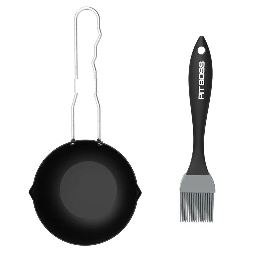 Non-Stick Sauce Pot & Basting Brush Set
