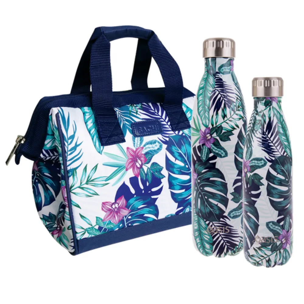 Oasis | Insulated Drink Bottle 500ml | Tropical Paradise