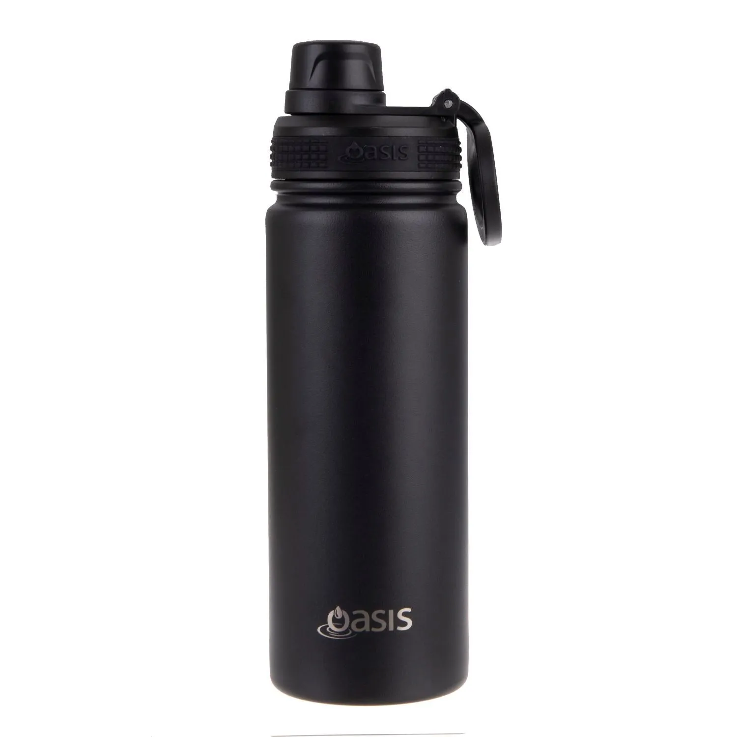 Oasis Stainless Steel Insulated Sports Water Bottle with Screw Cap 550ML