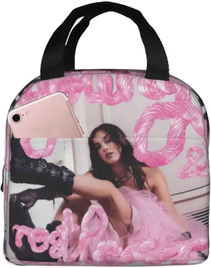 Olivia Songwriter Actress Rodrigo Large Leakproof Tote Lunch Box Bag Beach Fishing Leakproof Tote Womens Lunch Bag for Women