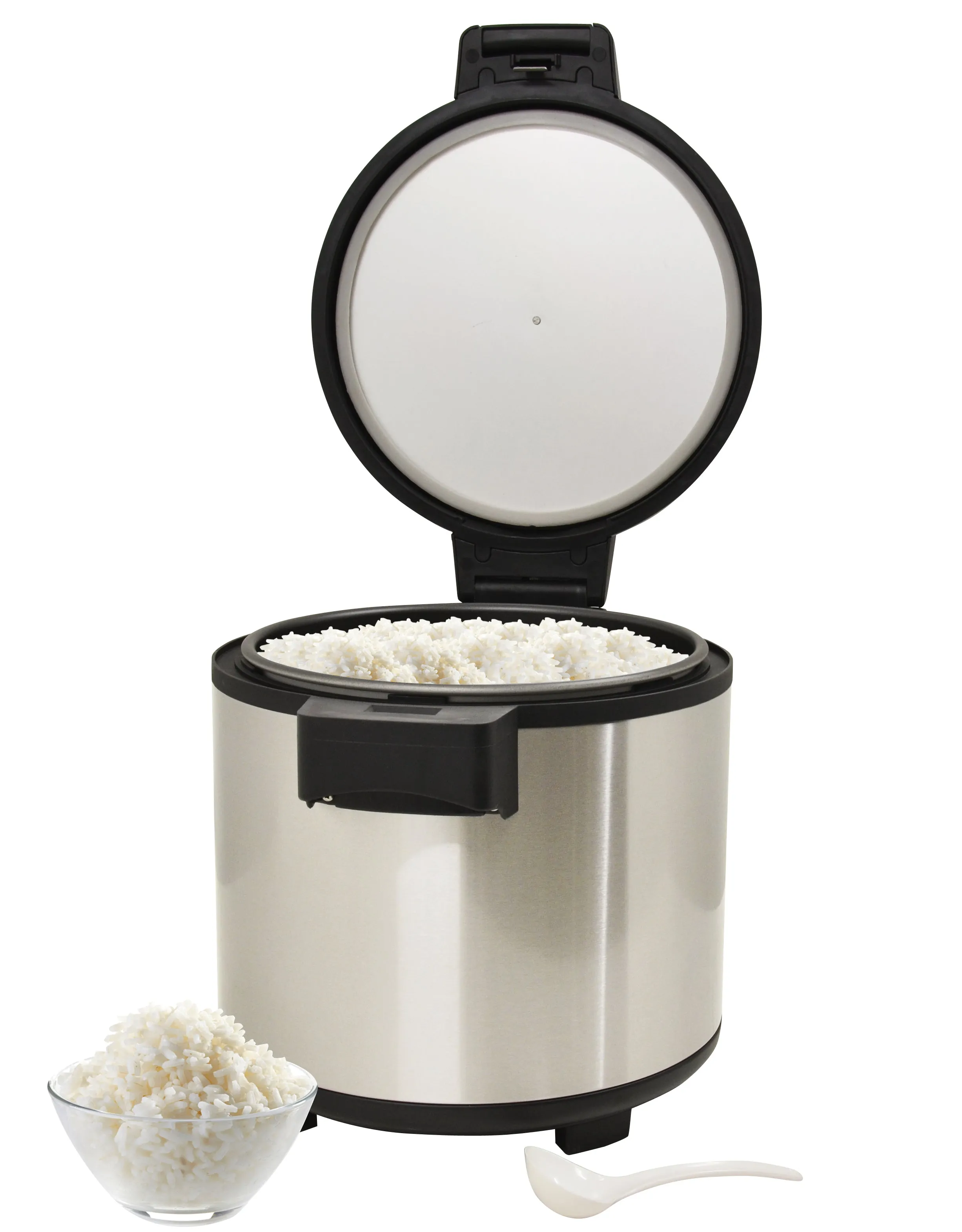 Omcan CE-CN-0020-R 96 Cup (20 Liter) Commercial Rice Warmer Stainless Steel – 110 V, 103 W