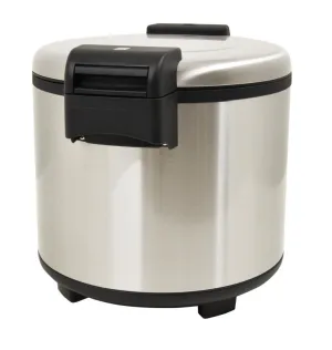 Omcan CE-CN-0020-R 96 Cup (20 Liter) Commercial Rice Warmer Stainless Steel – 110 V, 103 W