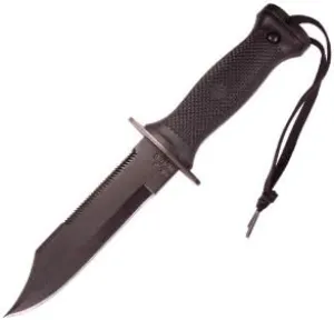Ontario Knife Company Dive Knife – CPM MagnaCut Fixed Blade with Partially Serrated Chisel Tip, Orange G10 Handle, Full Tang, Snap-Lock Sheath – Corrosion-Resistant for Underwater & Marine Use