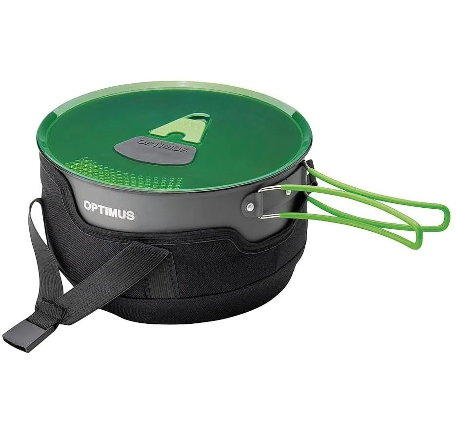 Optimus Terra Camp HE Cook Set with Heat Exchanger System | Great for Camping