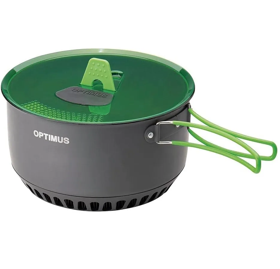 Optimus Terra Camp HE Cook Set with Heat Exchanger System | Great for Camping