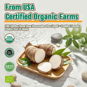 Organic Shirataki Konjac Noodles Low Calorie - 6 Pack Shirataki Noodles, Healthy Diet, Low Carb, Keto & Paleo Friendly, Vegan, Gluten-Free, Non-GMO Pasta, 5.5 Oz *6