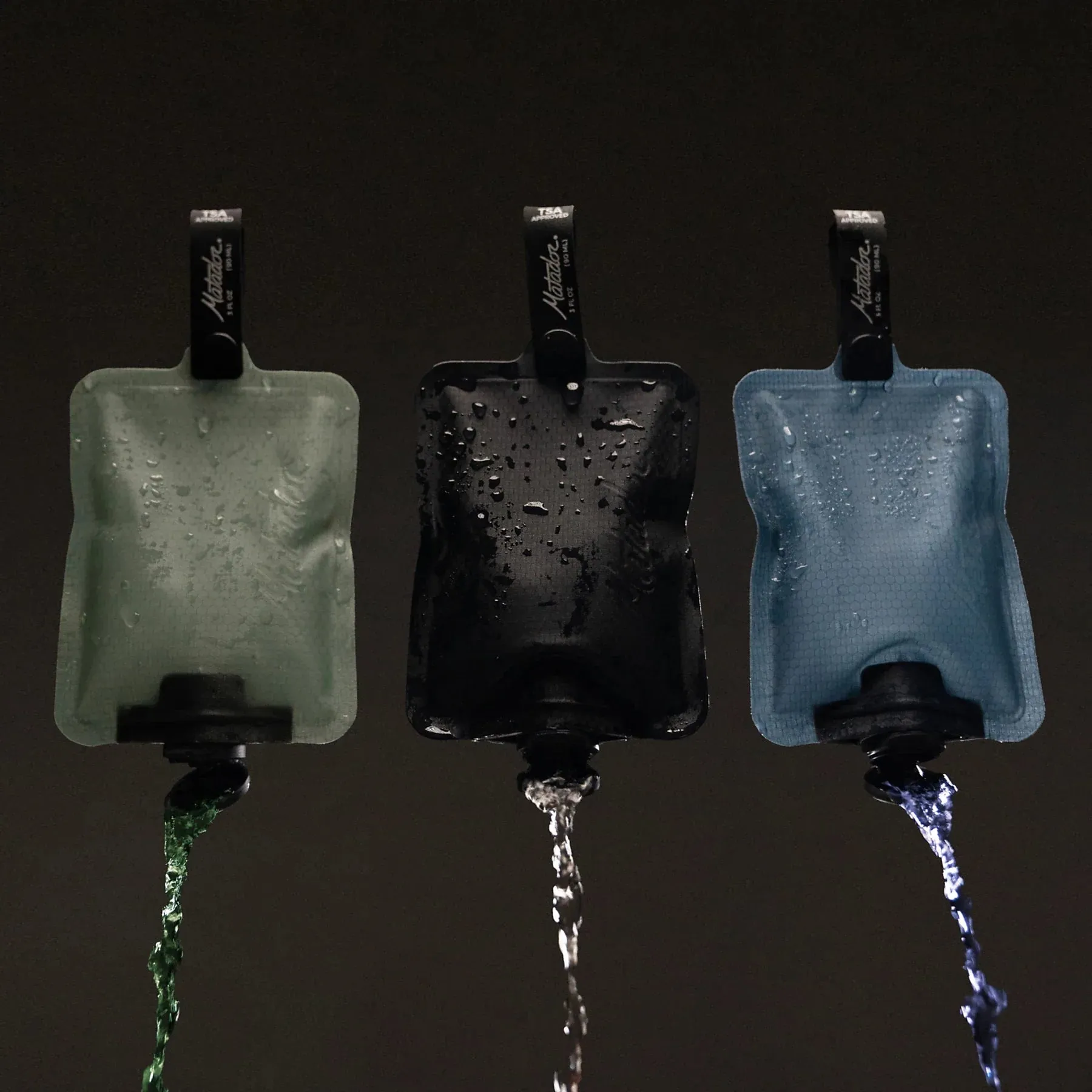 Orvis Men's Matador FlatPak Toiletry Bottle – 3-Pack - MULTI