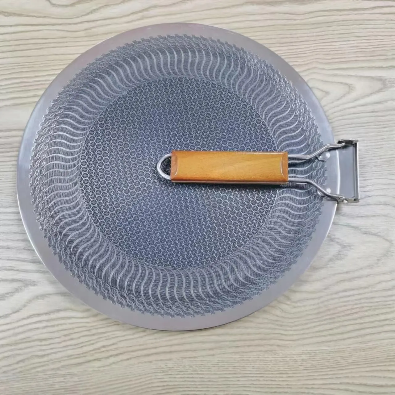 Outdoor Camping Plate Barbecue Pan Portable Cooking Frying Pan Meat Pot Barbecue Plate For Hiking Picnic