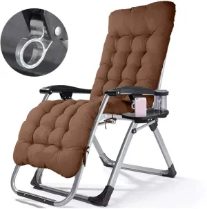 Outdoor Relax Chair, Portable Folding Recliner Chair for Lunchtime Rest, Summer Home Leisure Beach Chair, Outdoor Winter Folding Chair