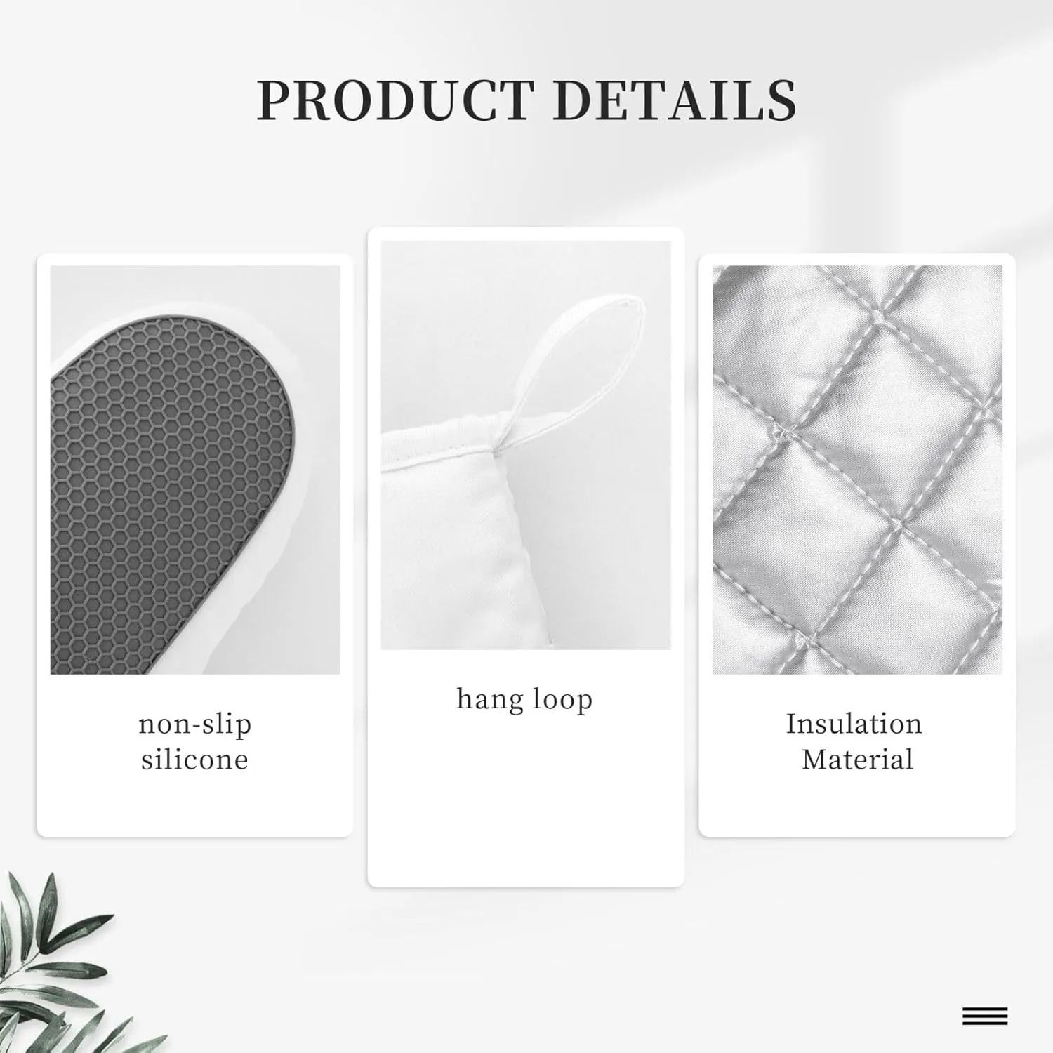 Oven Mitts and Pot Holders with Apron Set of 5 Silicone Kitchen Mitts Apron Pot Holder Set Oven Gloves Hot Holders