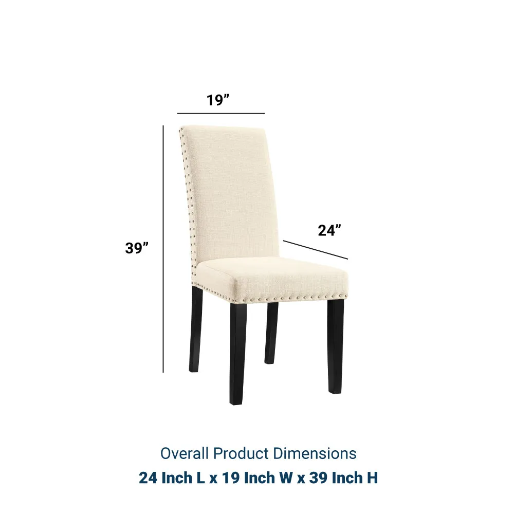 Parcel  Kitchen And Dining Side Chair - Living Room Fabric Dining Set