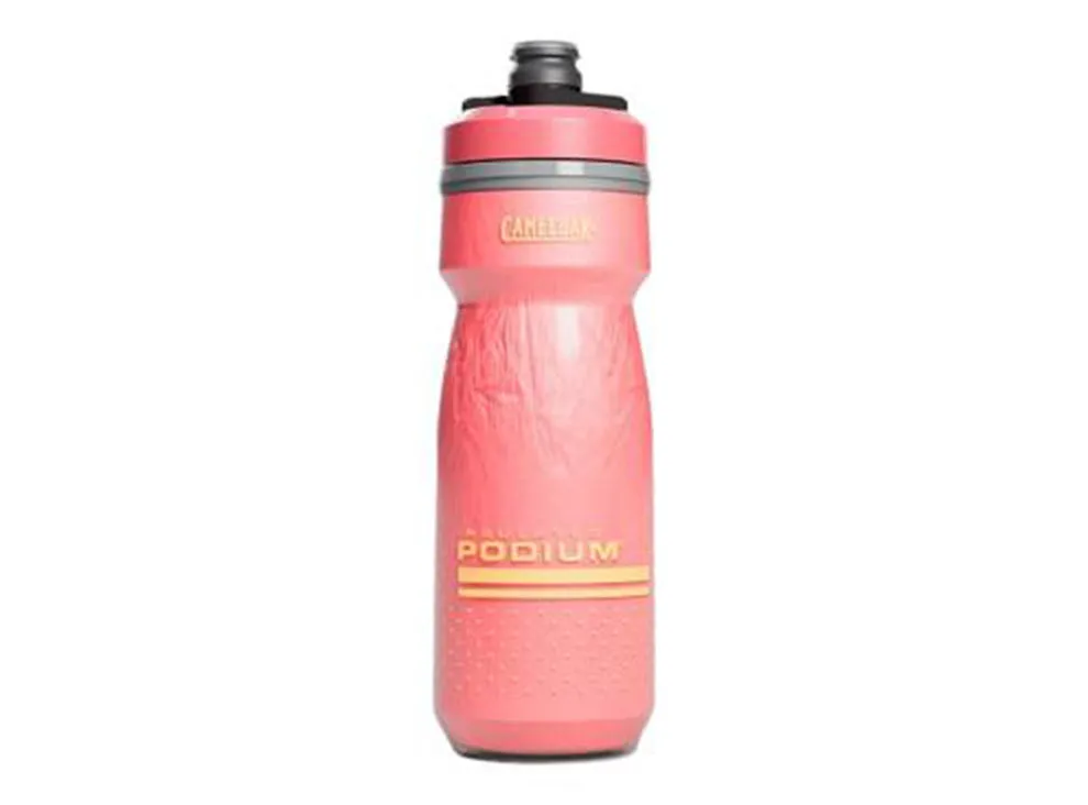 Podium Chill Insulated Bottle Coral Sunset