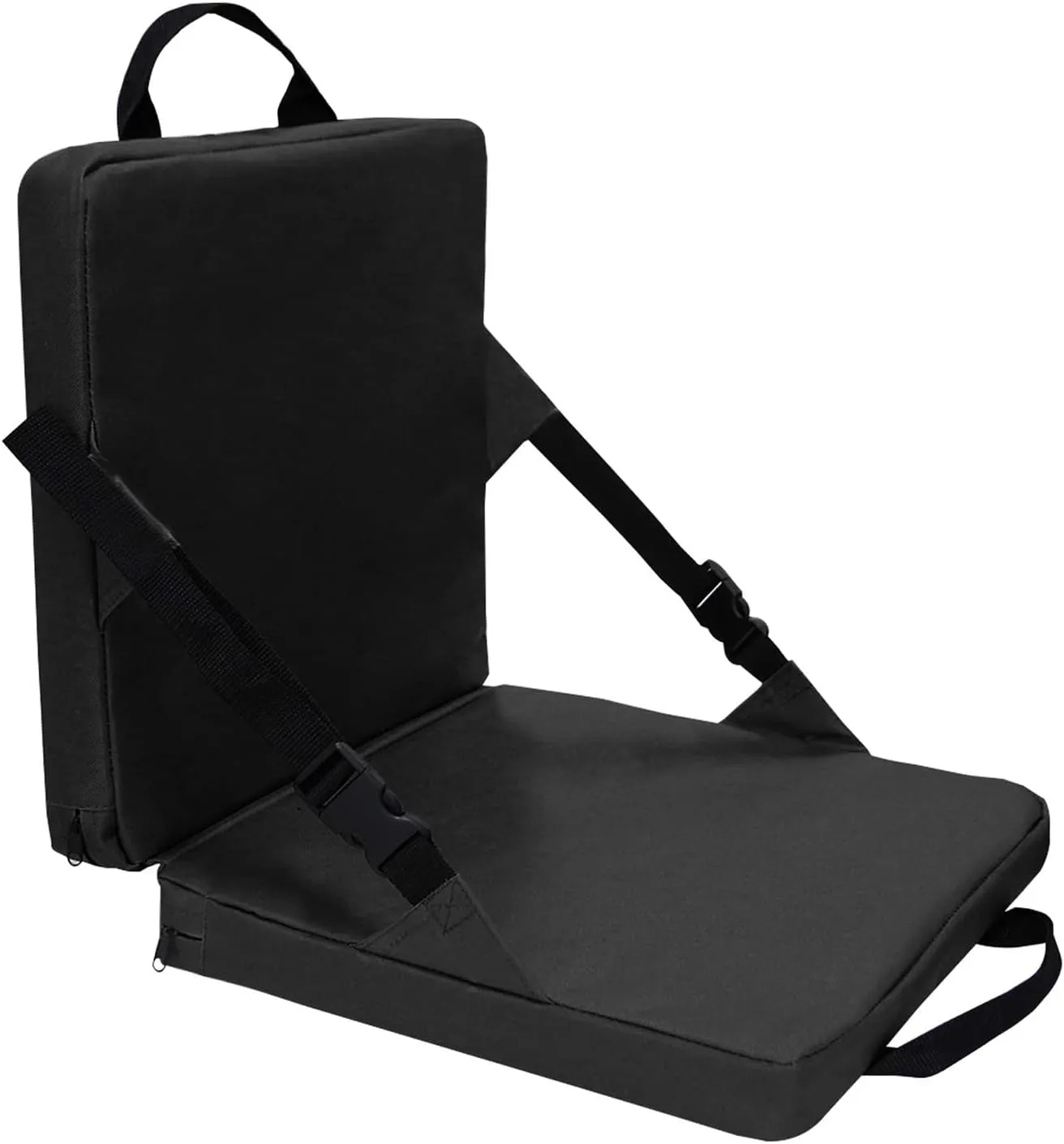 Portable Cushion, Outdoor Cushion with Backrest, Sports Stand Cushion, Portable Sports Seat, Chair Cushion for Sports Events, Outing, Travelling，Hiking, Fishing