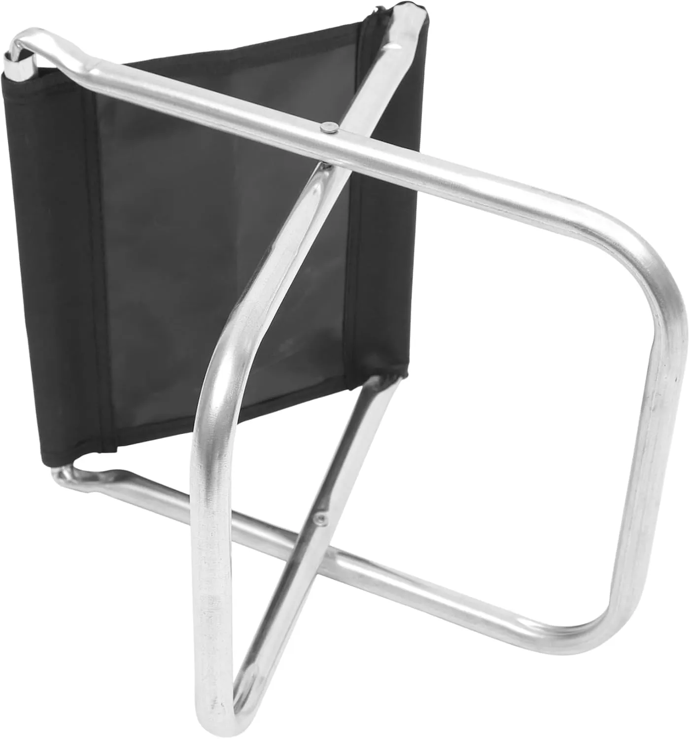 Portable Folding Stool Wide Camping Chair Retractable Foldable Stool for Outdoor Festivals 600d PVC Oxford Max Load 100kg