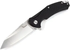 Premium D2 Steel Folding Knife – 3.74” Blade, Black G10 Handle, 58HRC Hardness – Compact & Durable EDC Tactical Knife for Outdoor, Camping, Hiking, Hunting