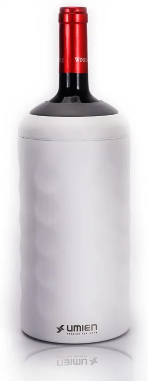 Premium Wine Chiller - Wine Bottle Chiller Double Walled, Vacuum Insulated Wine Cooler for Most 750mL Champagne and Wine Bottles