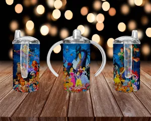 Princesses Kids Sippy Cup or Water Bottle