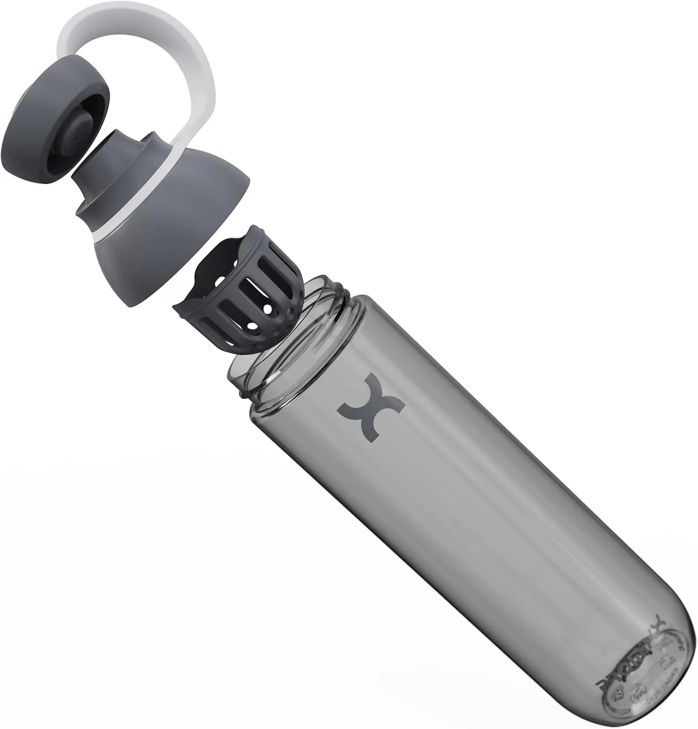 Protein Shaker Bottle - A Premium Shaker Bottle for Protein Shakes Infusions and Hydration - Durable Gym Shaker Bottle, Leakproof Lid, Odorless - 26oz (Graphite Gray)