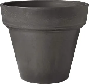 PSW Arcadia Garden Products OT41DC Traditional Pot, 16 by 13.5-Inch, Dark Charcoal