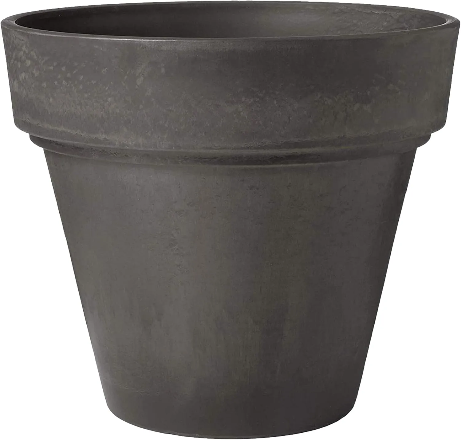 PSW Arcadia Garden Products OT41DC Traditional Pot, 16 by 13.5-Inch, Dark Charcoal