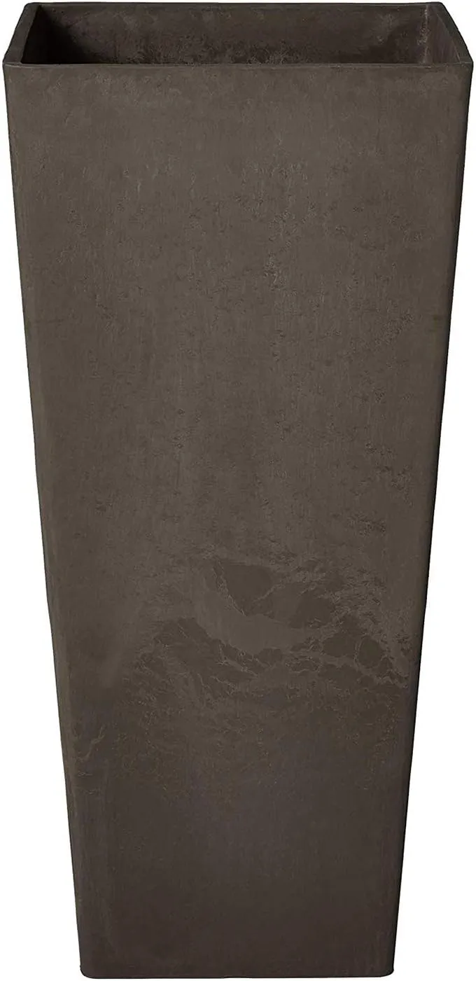 PSW FS32DC Contempo Tall Square Planter, 13 by 13 by 28-Inch