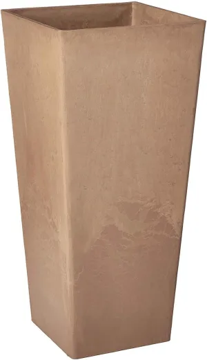 PSW FS32TP Contempo Tall Square Planter, 13 by 13 by 28-Inch