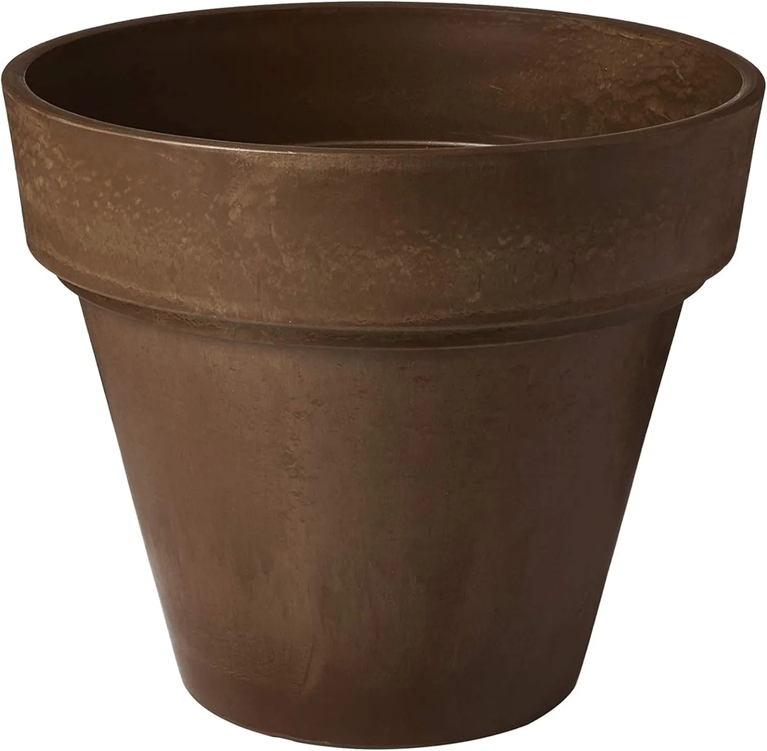 PSW OT55C Arcadia Garden Products Traditional Pot, 21.5 by 20-Inch, Chocolate, 21.5 x 20