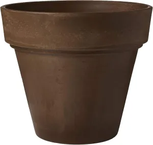 PSW OT55C Arcadia Garden Products Traditional Pot, 21.5 by 20-Inch, Chocolate, 21.5 x 20