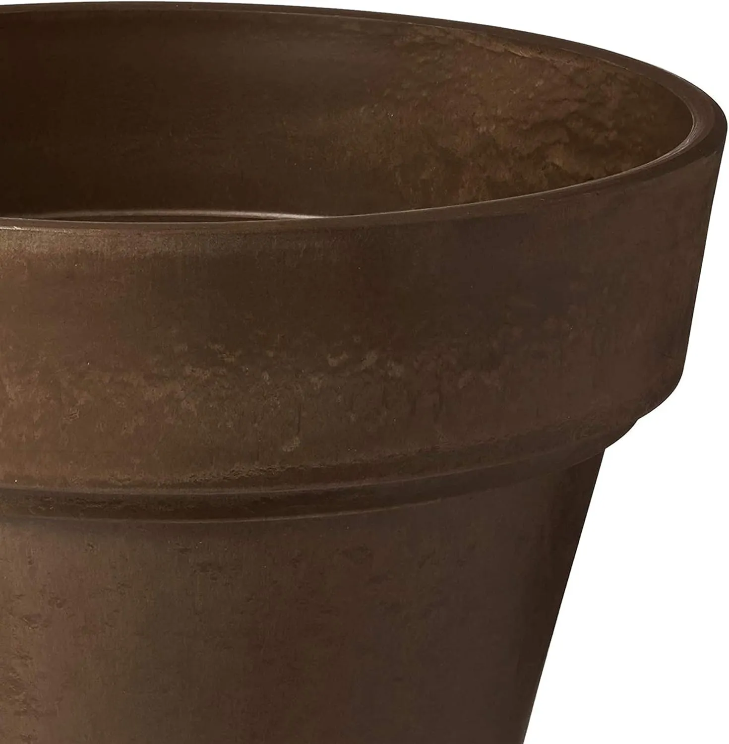 PSW OT55C Arcadia Garden Products Traditional Pot, 21.5 by 20-Inch, Chocolate, 21.5 x 20