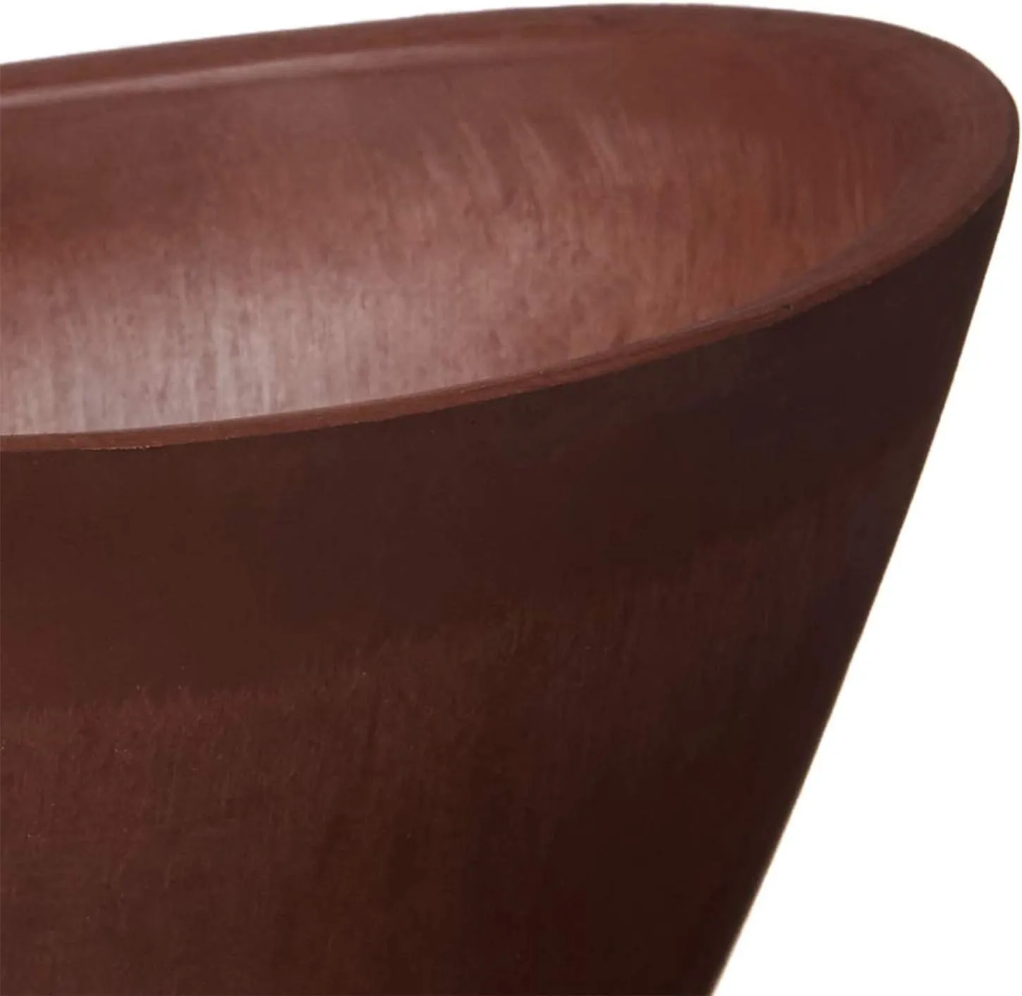 PSW Pot Collection Swoop Pot for Indoor and Outdoor Plants and Gardens, Terra Cotta Color