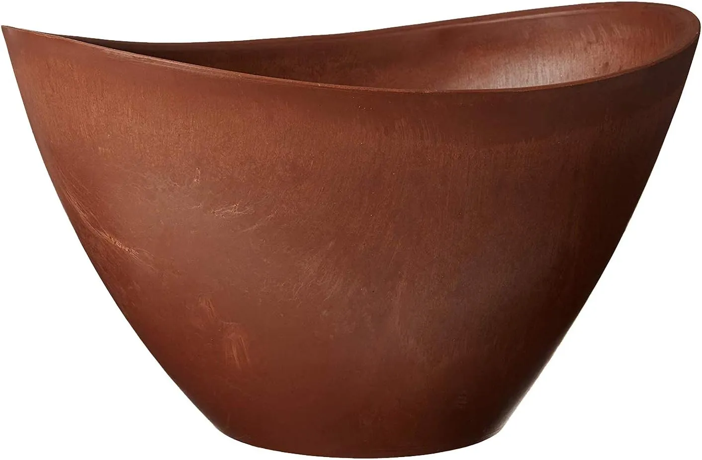 PSW YB41TC Swoop Pot, 16 by 12 by 9-Inch, Terra Cotta