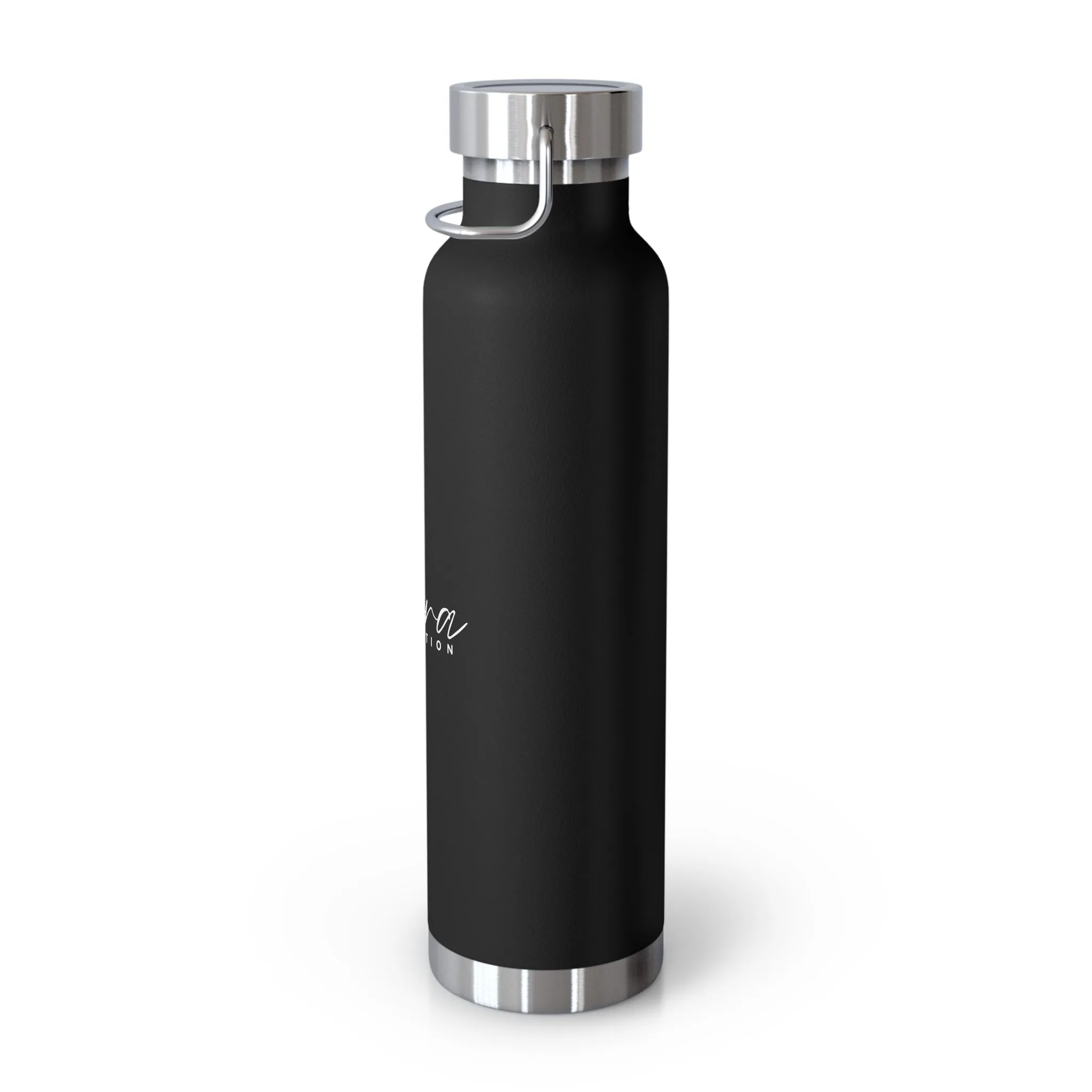 "Mora in Motion" in White Copper Insulated Water Bottle - 22oz