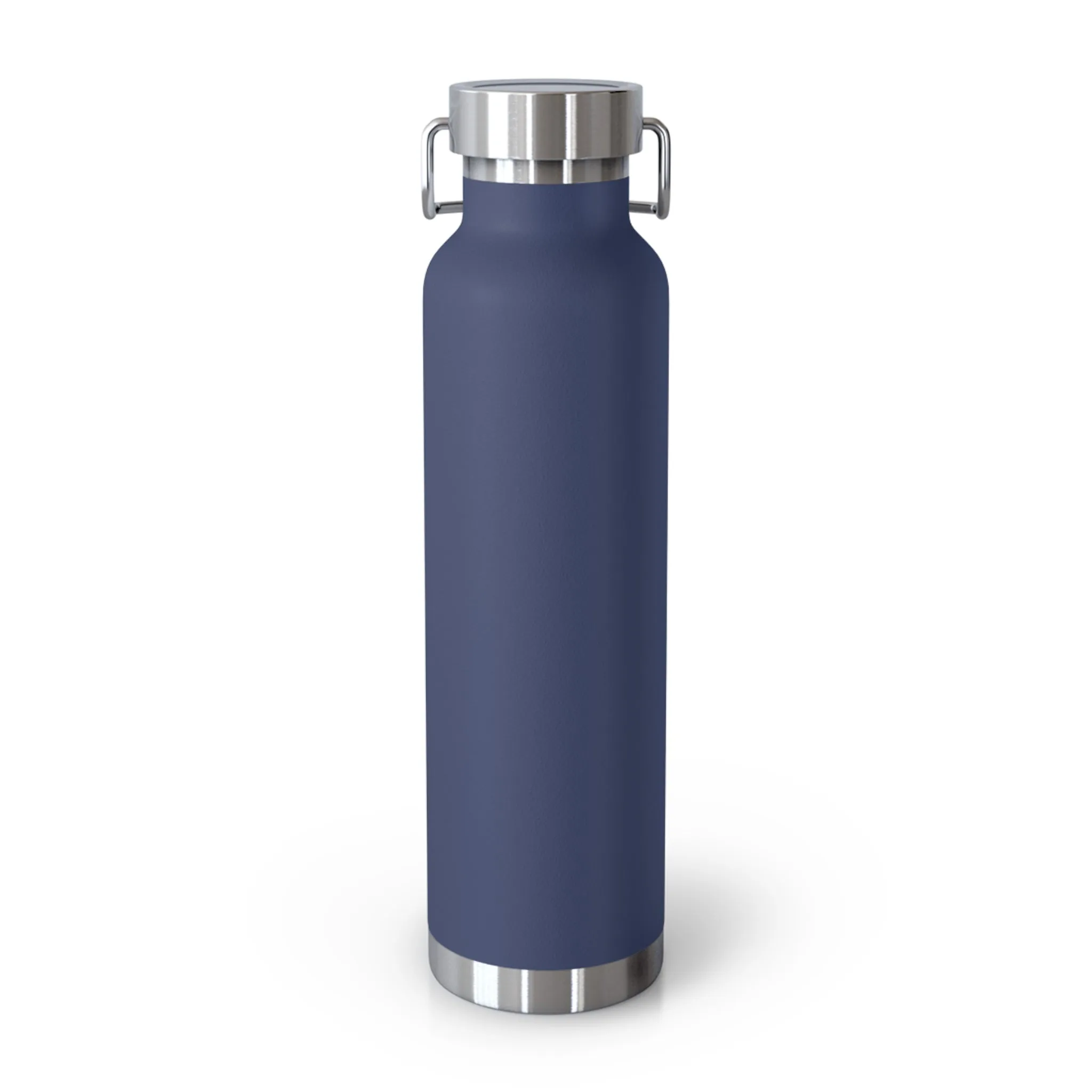 "Mora in Motion" in White Copper Insulated Water Bottle - 22oz
