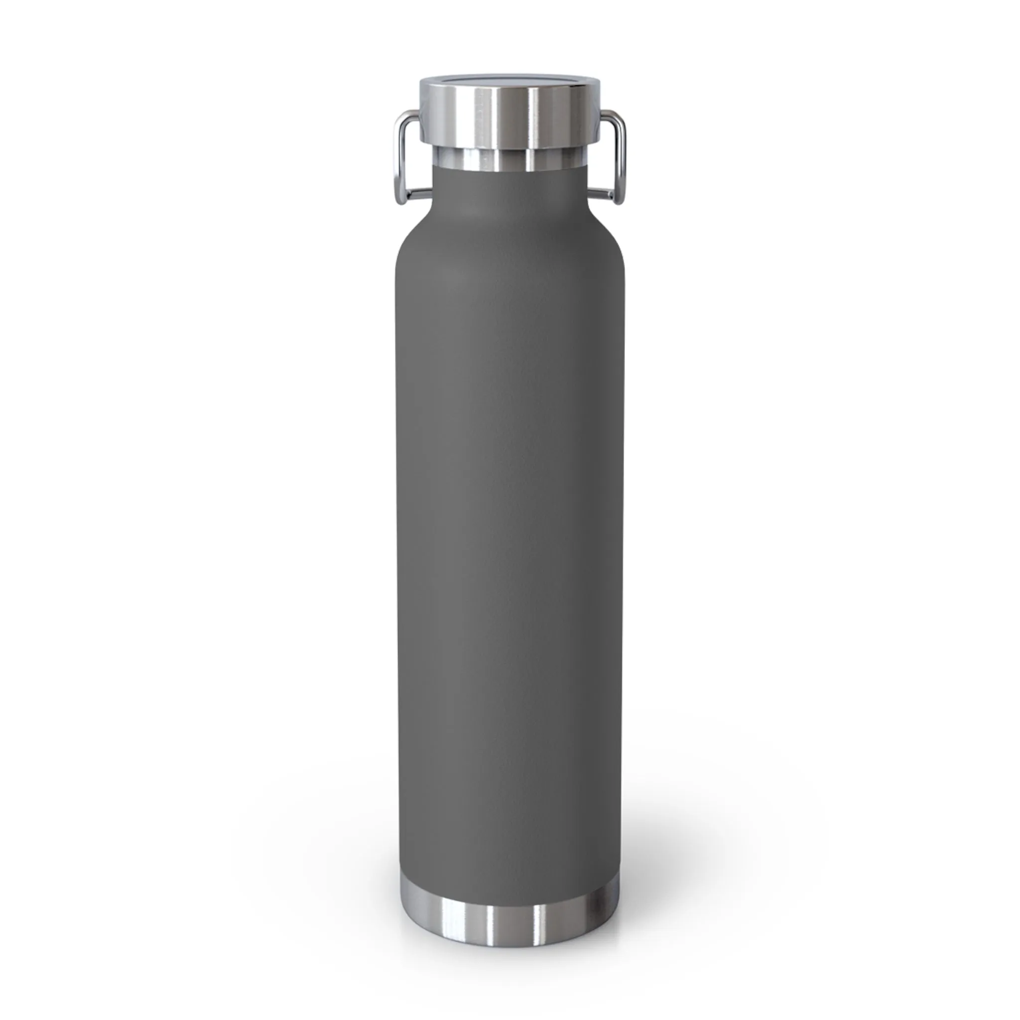 "Mora in Motion" in White Copper Insulated Water Bottle - 22oz