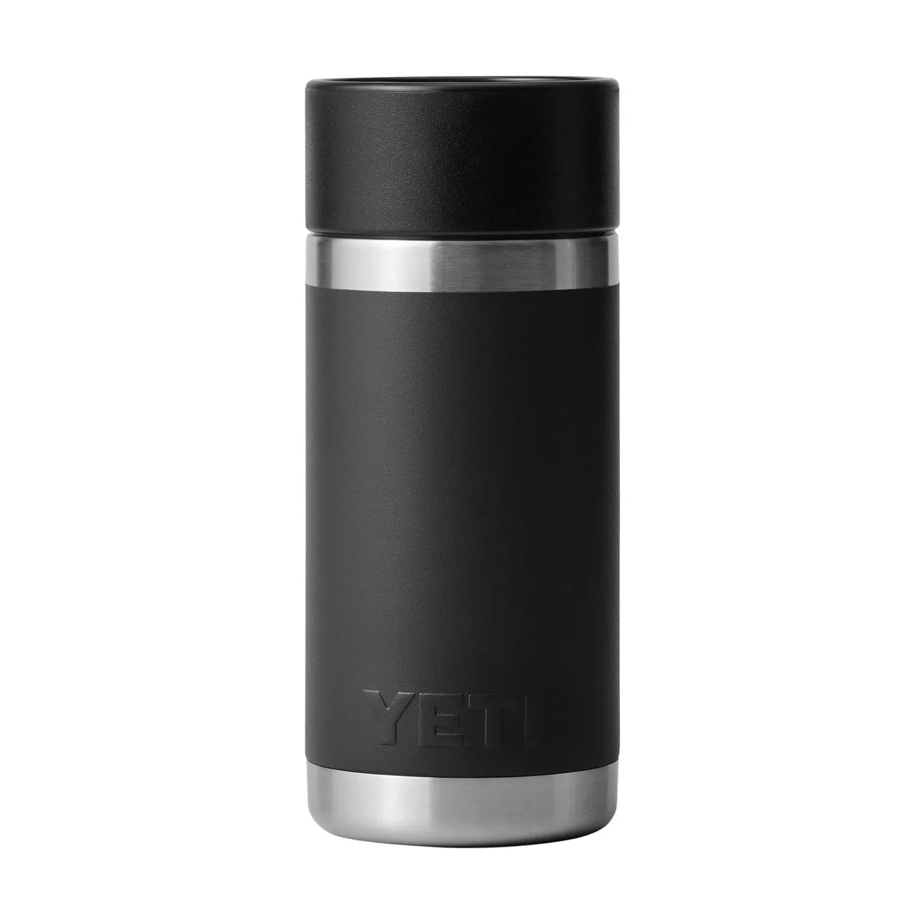 RAMBLER 12 OZ (354 ML) BOTTLE WITH HOTSHOT CAP Black