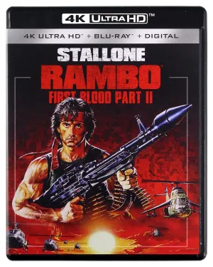 RAMBO: FIRST BLOOD PART II 4K Ultra HD   Blu-ray   Digital [4K UHD]