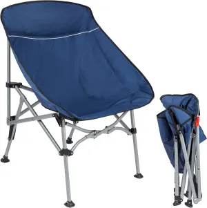 REDCAMP Portable Compact Camping Chair, Heavy Duty Folding Backpacking Chair with Carry Bag for Hiking, Picnic, Travel, 300lbs Capacity