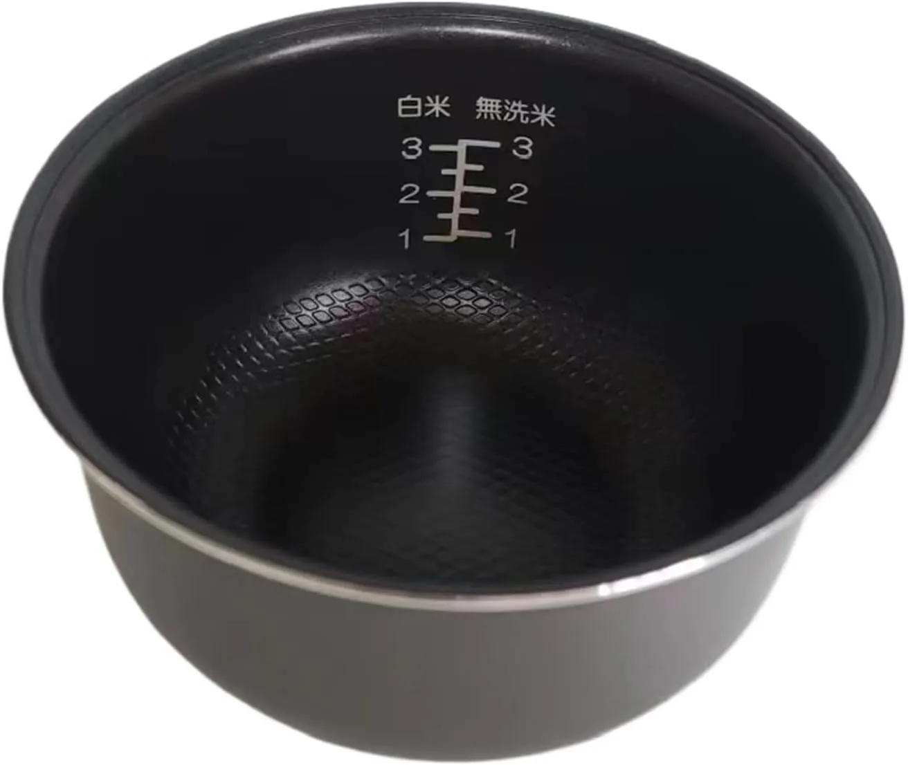 Rice Cooker Ceramic Inner Pot and Black Crystal Non-Stick Inner Pot，Compatible for Supor 1.6L CFXB16FZ17-35