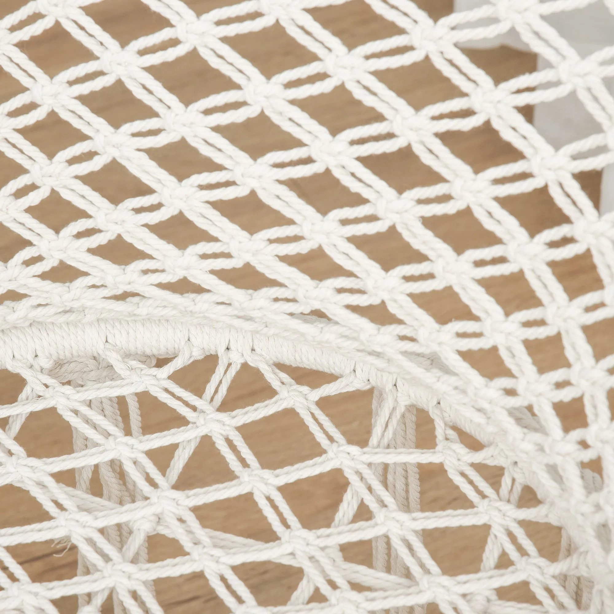 Rootz Hanging Chair - Round Garden Chair - Moon Papasan Chair - Great Comfort - 77cm x 64cm x 74cm