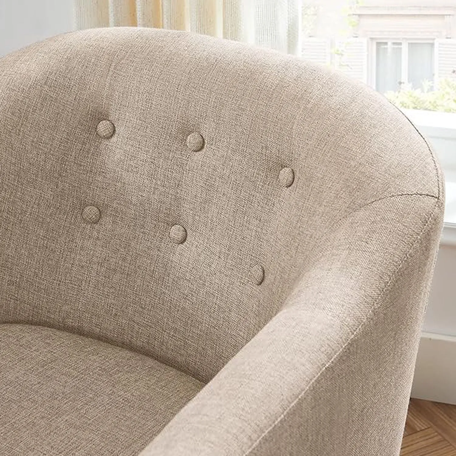 Rootz Lounge Chair - Loungesessel - Relax Chair - Padded Comfort - 69cm x 68.5cm x 77cm