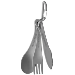 Sea to Summit Delta 3 Piece Cutlery Set - Grey