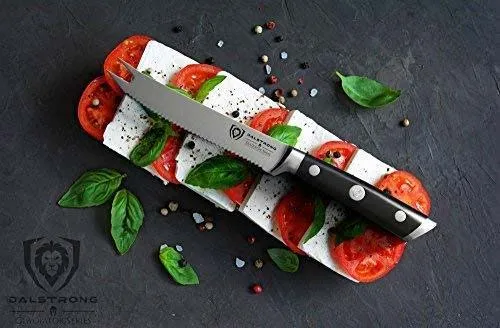 Serrated Tomato Knife 5" | Gladiator Series | NSF Certified | Dalstrong ©