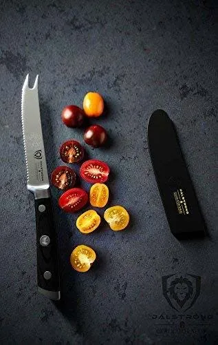 Serrated Tomato Knife 5" | Gladiator Series | NSF Certified | Dalstrong ©