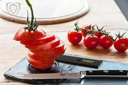Serrated Tomato Knife 5" | Gladiator Series | NSF Certified | Dalstrong ©