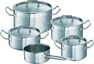 Set481 Master Set Professional Line, 5 Pieces, 18/10 Steel