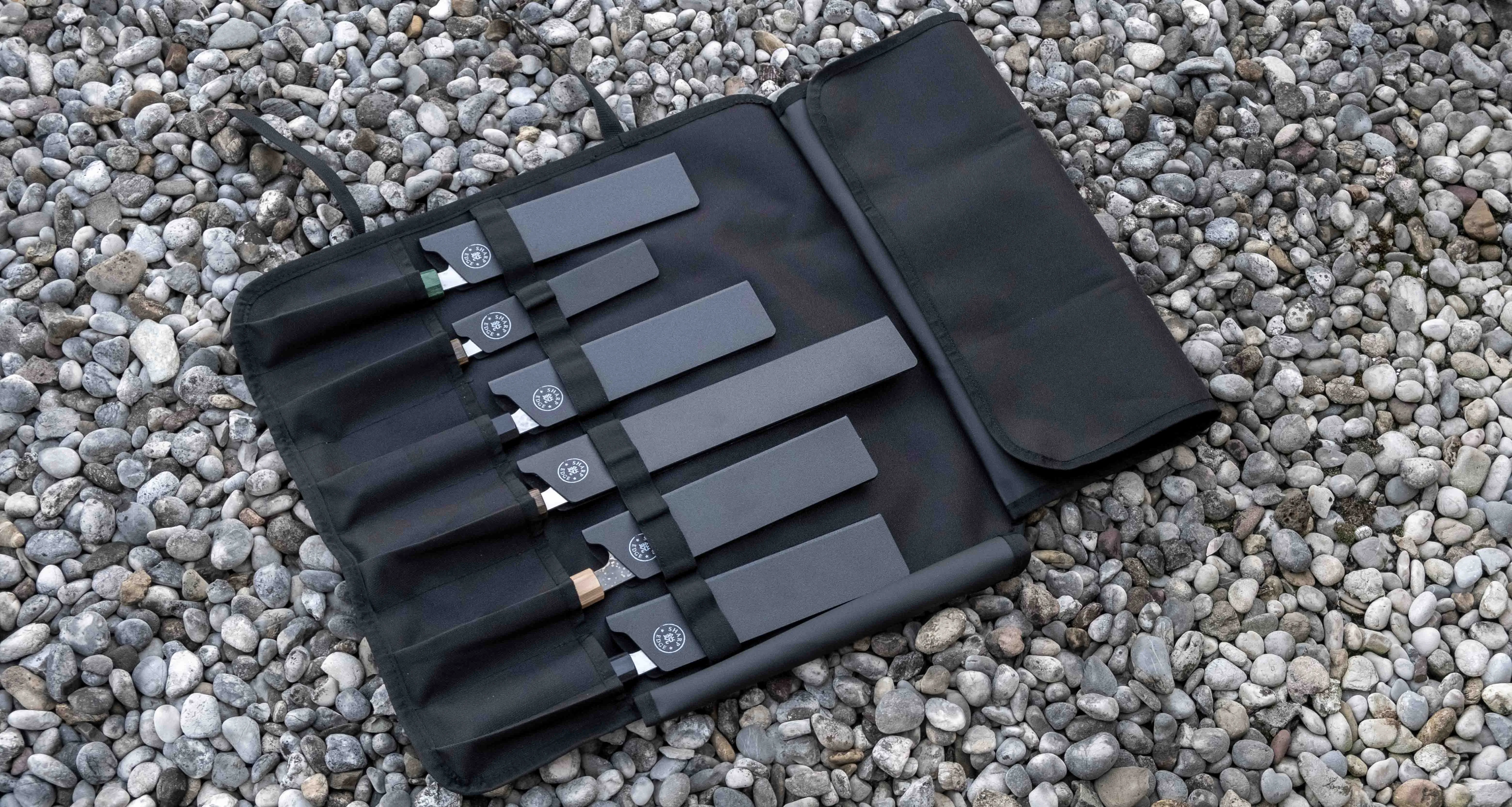 SharpEdge Knife Roll - Black [6 knives]