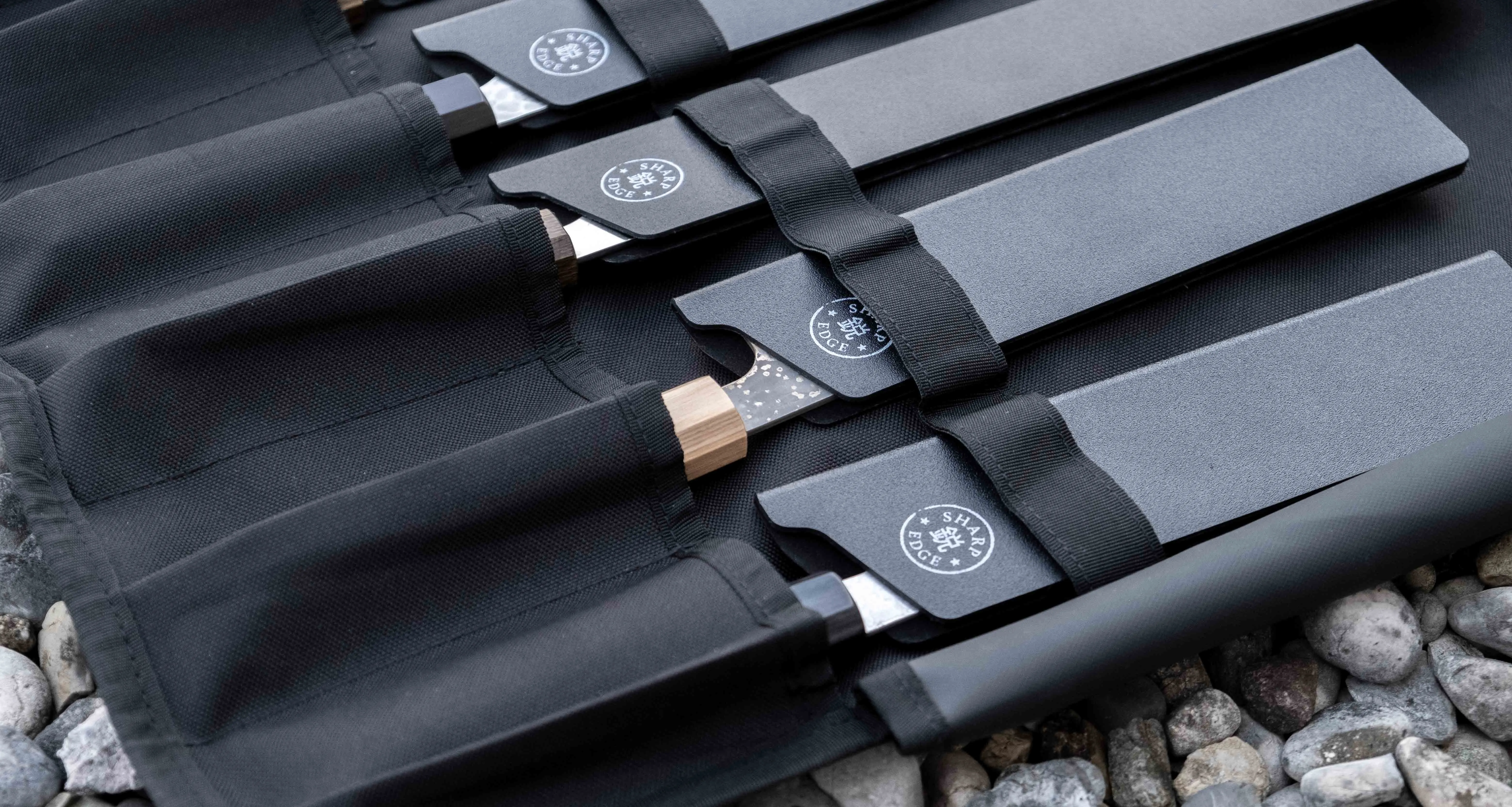 SharpEdge Knife Roll - Black [6 knives]